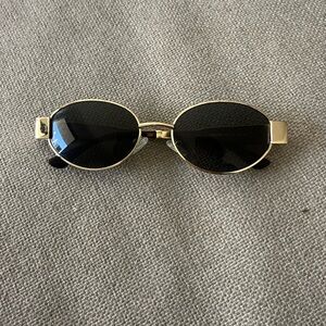 Retro Oval Sunglasses